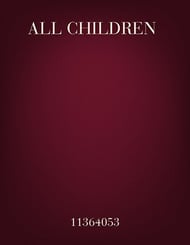 All Children SATB choral sheet music cover Thumbnail